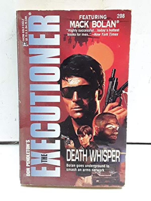Book cover for "Death Whisper" by Don Pendleton