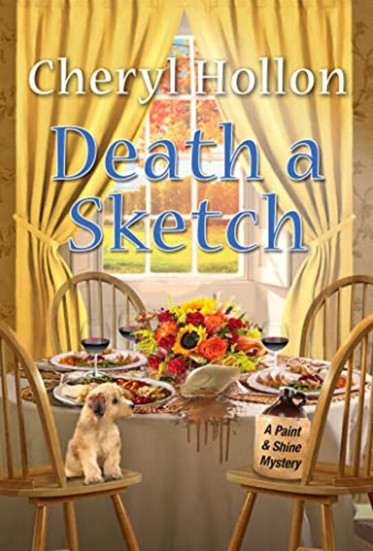 Book cover for "Death a Sketch" by Cheryl Hollon