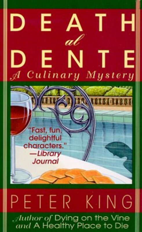 Book cover for "Death al Dente" by Peter King