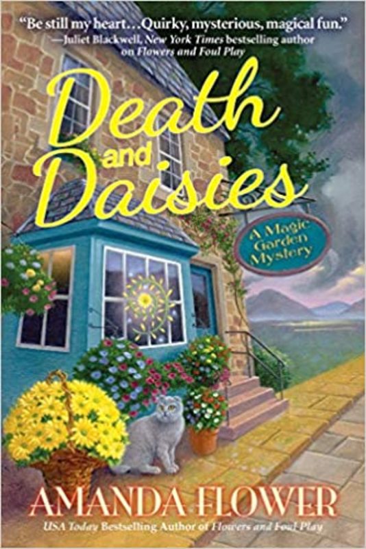Book cover for "Death and Daisies" by Amanda Flower
