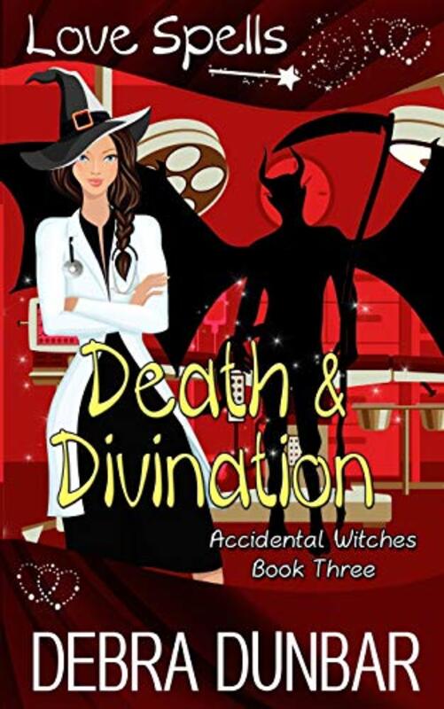 Book cover for "Death and Divination" by Debra Dunbar