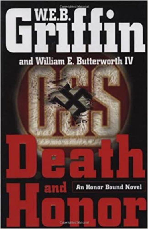 Book cover for "Death and Honor" by W.E.B. Griffin