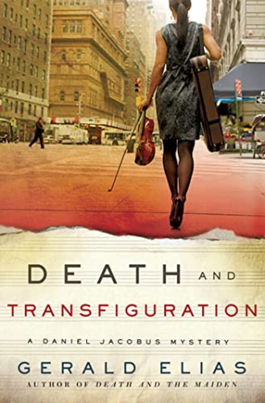 Book cover for "Death and Transfiguration" by Gerald Elias