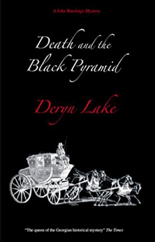 Book cover for "Death and the Black Pyramid" by Deryn Lake