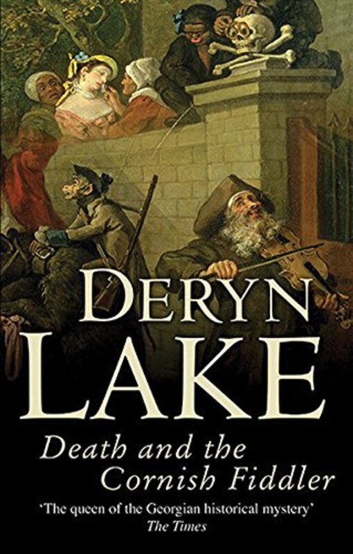 Book cover for "Death and the Cornish Fiddler" by Deryn Lake