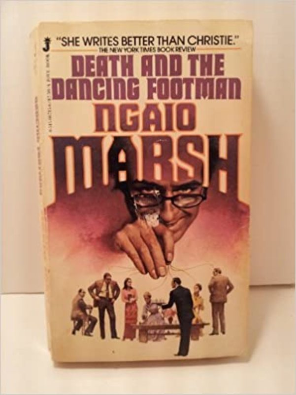 Book cover for "Death and the Dancing Footman" by Ngaio Marsh