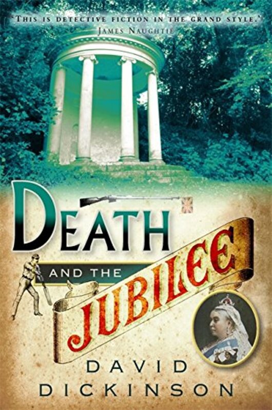 Book cover for "Death and the Jubilee" by David Dickinson