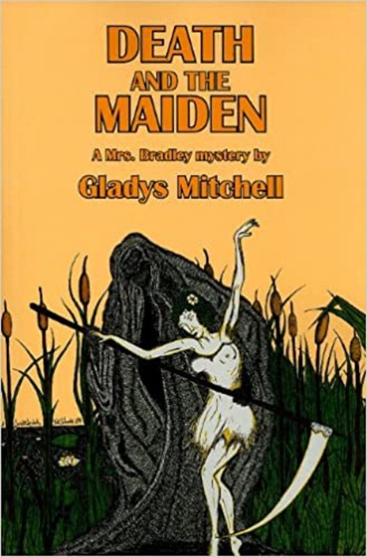 Book cover for "Death and the Maiden" by Gladys Mitchell