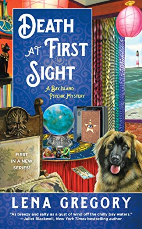 Book cover for "Death at First Sight" by Lena Gregory