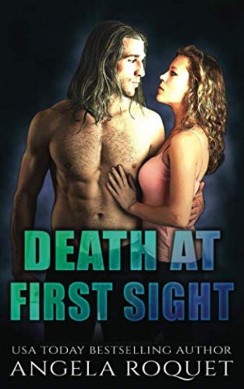 Book cover for "Death at First Sight" by Angela Roquet