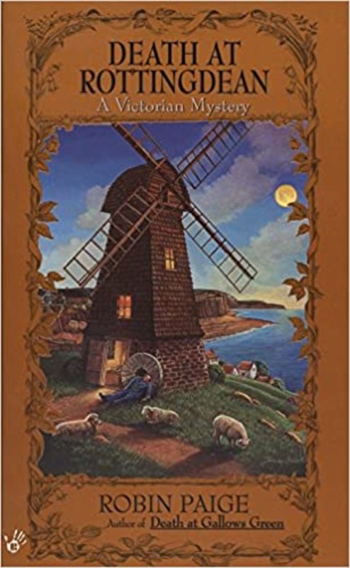 Book cover for "Death at Rottingdean" by Sir Charles Sheridan