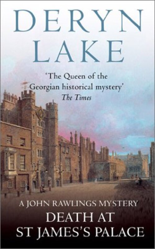 Book cover for "Death at St. James's Palace" by Deryn Lake