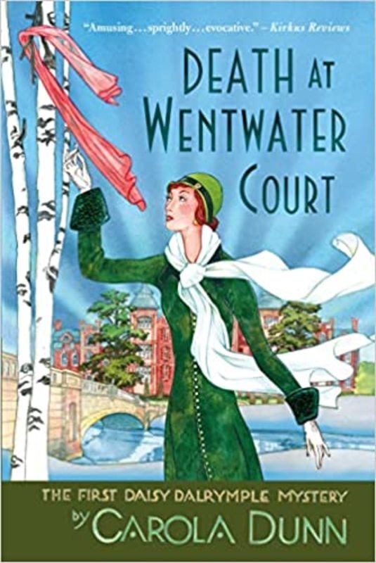 Book cover for "Death at Wentwater Court" by Carola Dunn