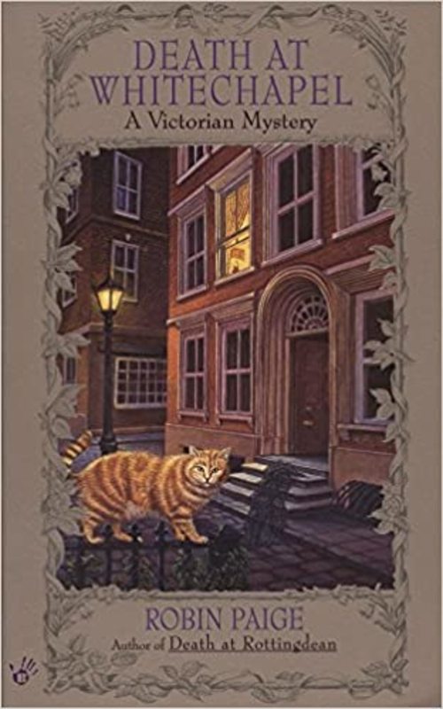 Book cover for "Death at Whitechapel" by Sir Charles Sheridan