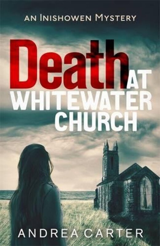 Book cover for "Death at Whitewater Church" by Andrea Carter