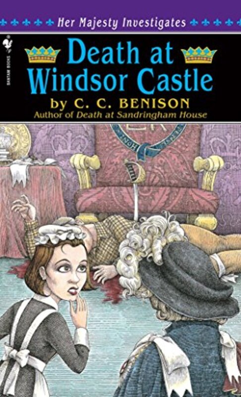 Book cover for "Death at Windsor Castle" by CC Benison
