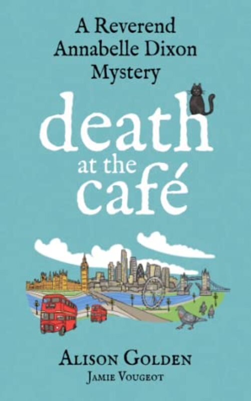 Book cover for "Death at the Café" by Alison Golden