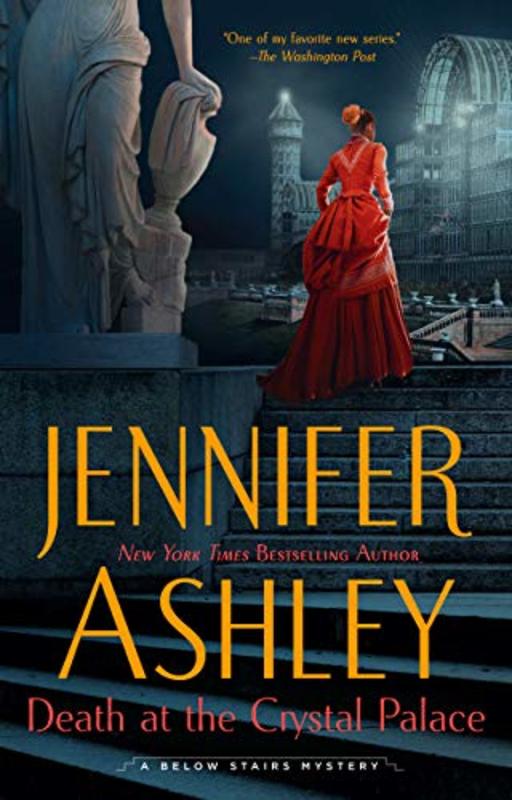 Book cover for "Death at the Crystal Palace" by Jennifer Ashley