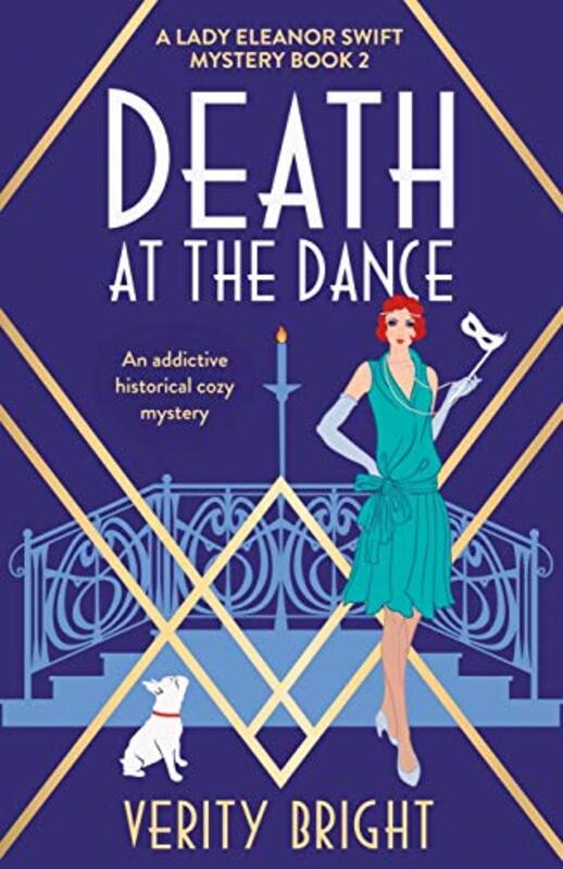 Book cover for "Death at the Dance" by Verity Bright