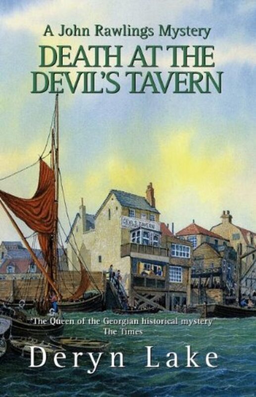 Book cover for "Death at the Devil's Tavern" by Deryn Lake