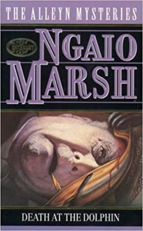 Book cover for "Death at the Dolphin" by Ngaio Marsh