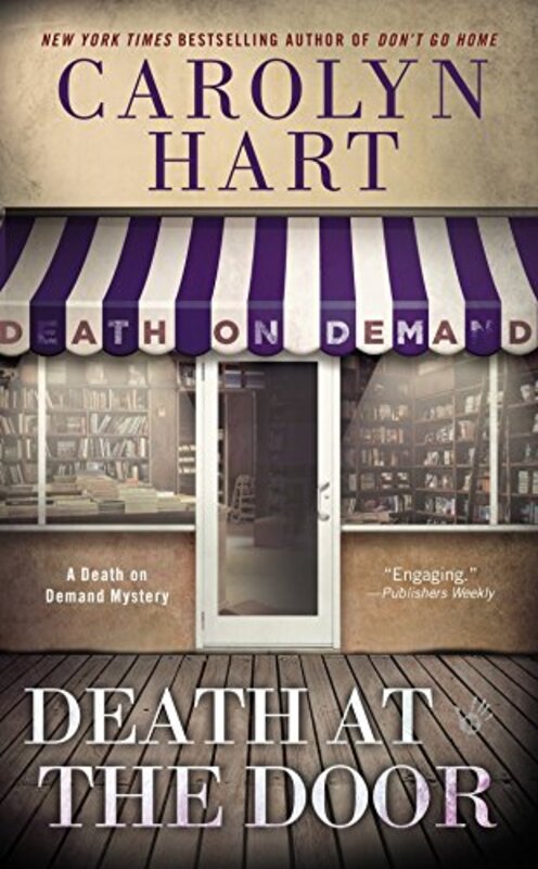 Book cover for "Death at the Door" by Carolyn Hart