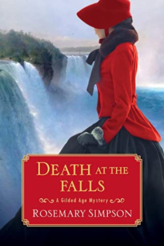 Book cover for "Death at the Falls" by Rosemary Simpson