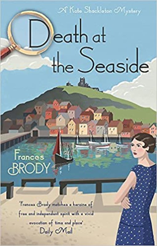 Book cover for "Death at the Seaside" by Frances Brody