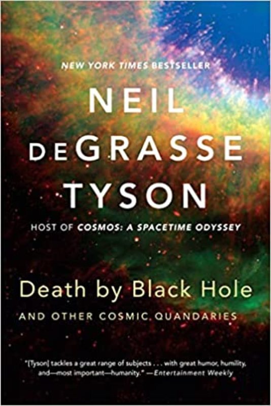 Book cover for "Death by Black Hole"