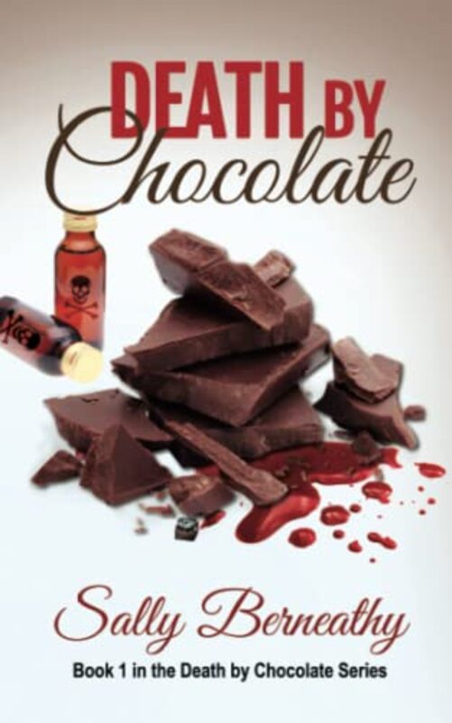 Book cover for "Death by Chocolate" by Sally Bearneathy