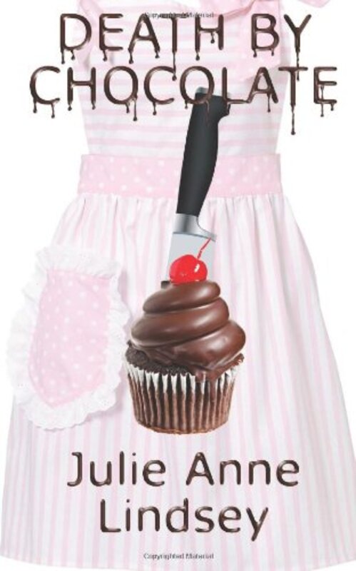Book cover for "Death by Chocolate" by Julie Anne Lindsey