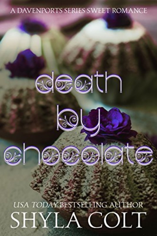 Book cover for "Death by Chocolate" by Shyla Colt