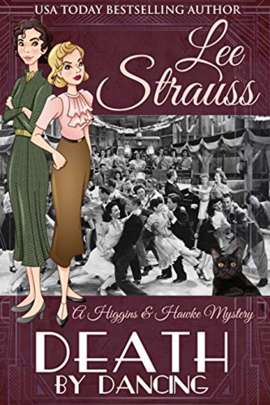 Book cover for "Death by Dancing" by Lee Strauss