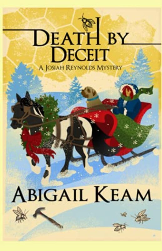 Book cover for "Death by Deceit" by Abigail Keam