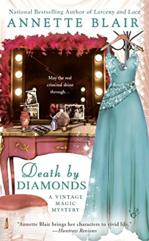 Book cover for "Death by Diamonds" by Annette Blair