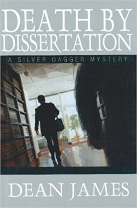 Book cover for "Death by Dissertation" by Miranda James
