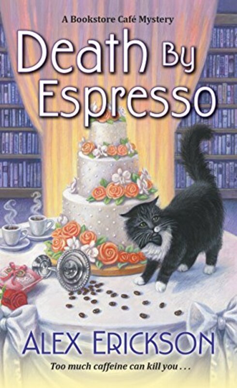 Book cover for "Death by Espresso" by Alex Erickson