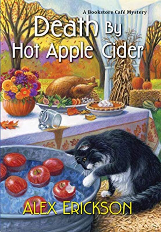Book cover for "Death by Hot Apple Cider" by Alex Erickson