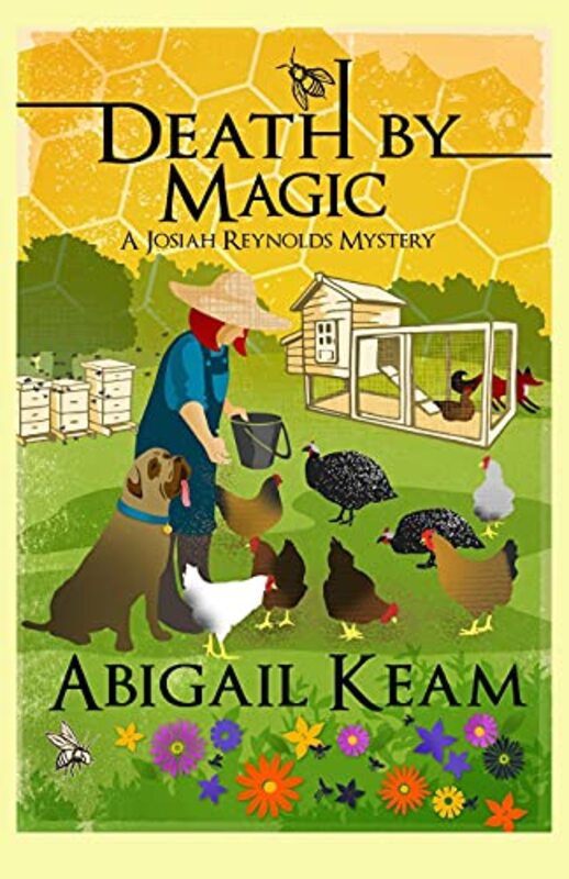 Book cover for "Death by Magic" by Abigail Keam