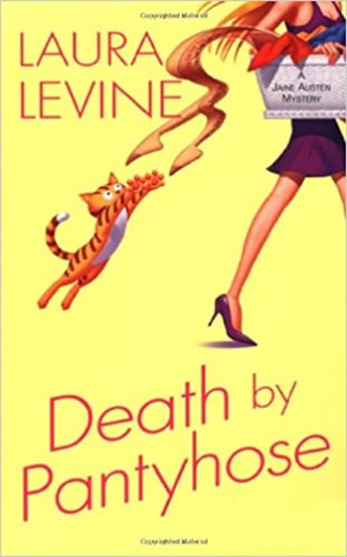 Book cover for "Death by Pantyhose" by Laura Levine