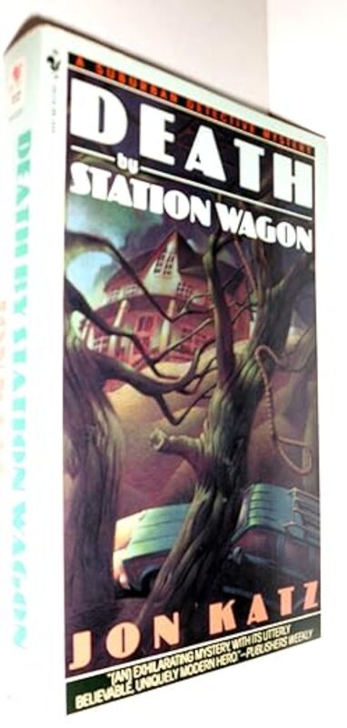 Book cover for "Death by Station Wagon" by Jon Katz