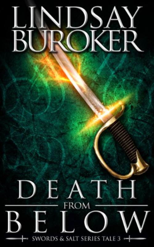 Book cover for "Death from Below" by Lindsay Buroker