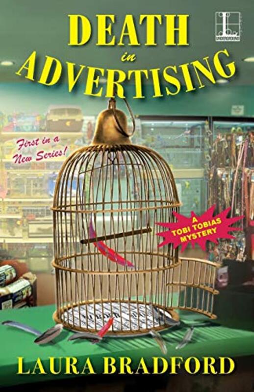 Book cover for "Death in Advertising" by Laura Bradford
