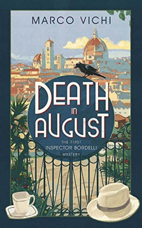 Book cover for "Death in August" by Marco Vichi