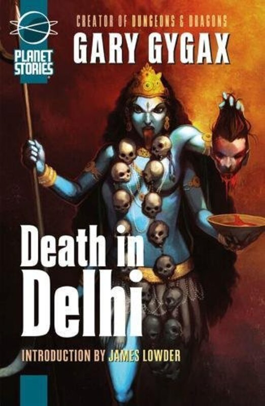 Book cover for "Death in Delhi" by Gary Gygax