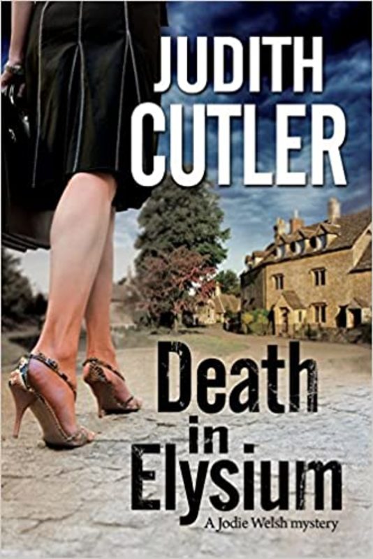 Book cover for "Death in Elysium" by Judith Cutler