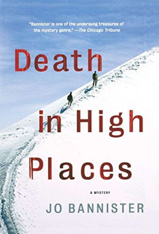 Book cover for "Death in High Places" by Jo Bannister