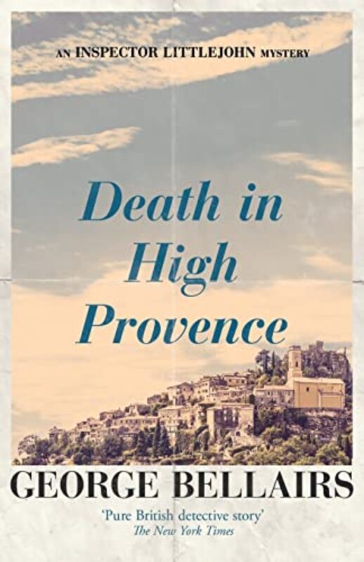 Book cover for "Death in High Provence" by George Bellairs