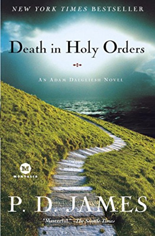 Book cover for "Death in Holy Orders" by PD James