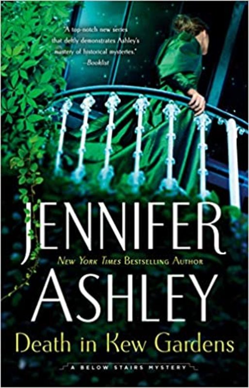 Book cover for "Death in Kew Gardens" by Jennifer Ashley